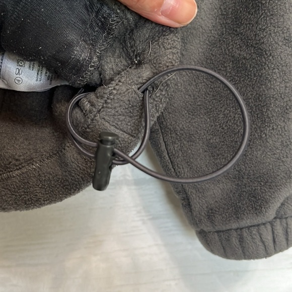 Columbia Full Zip Fleece Gray Orange Jacket Size M - Picture 5 of 12